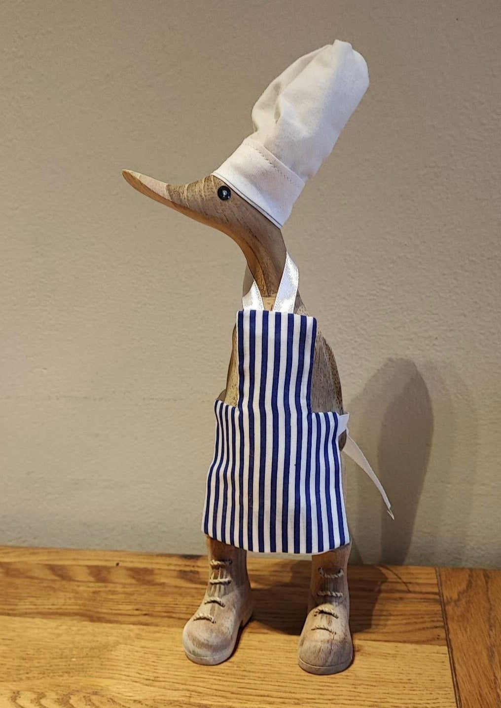 Chef wooden duck